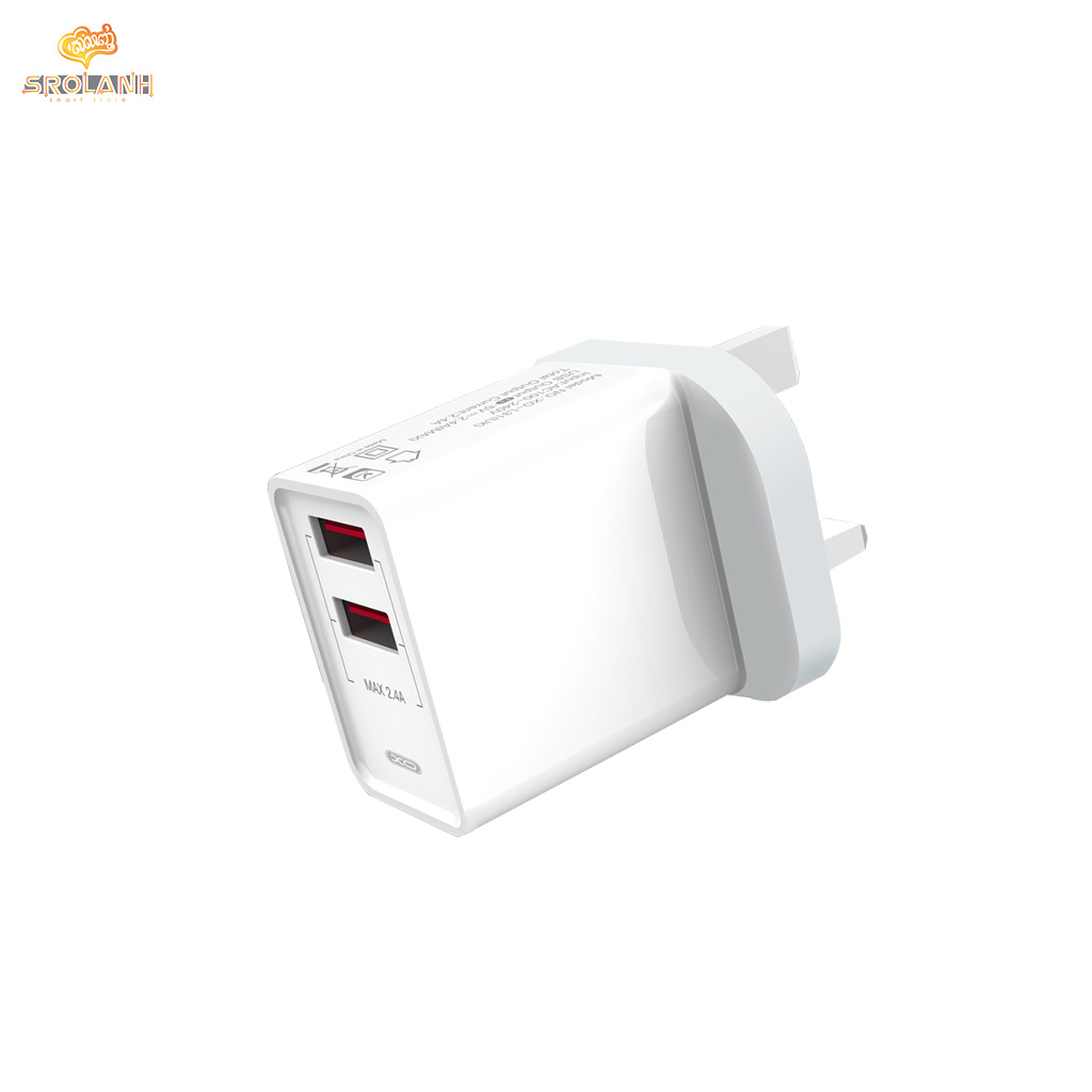 XO L31 UK charger with Type-C USB 2.4A