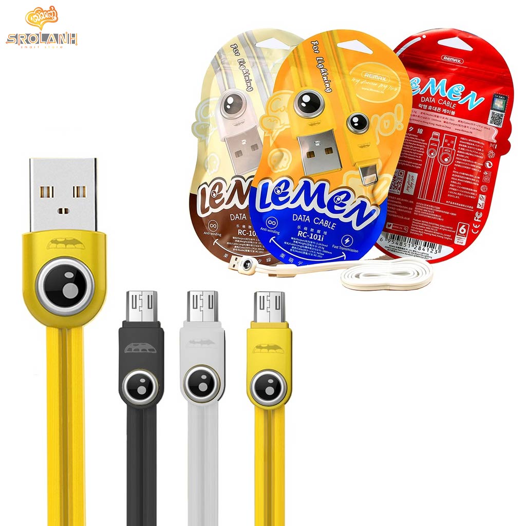 Remax Lemen Data Cable RC-101m for Micro USB