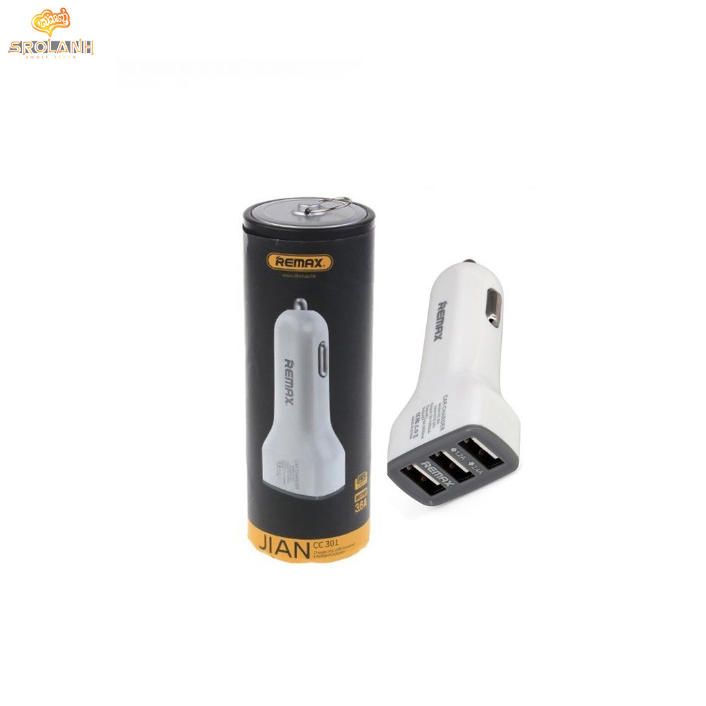 3USB Jane series 3.6 A Car Charger RCC301