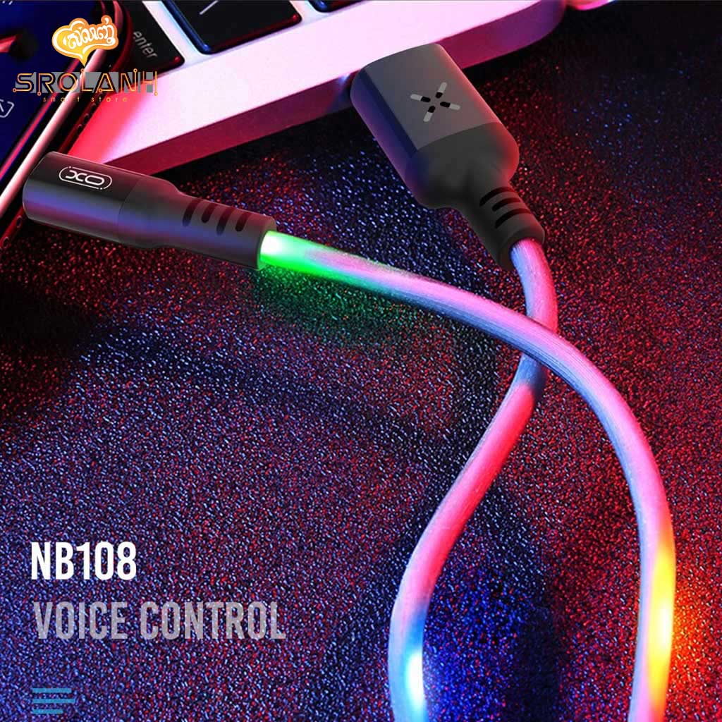 XO NB108 Voice control USB lightning 1000mm