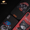 WPC-098 Cute Pet-2 Embroidery case for ip X