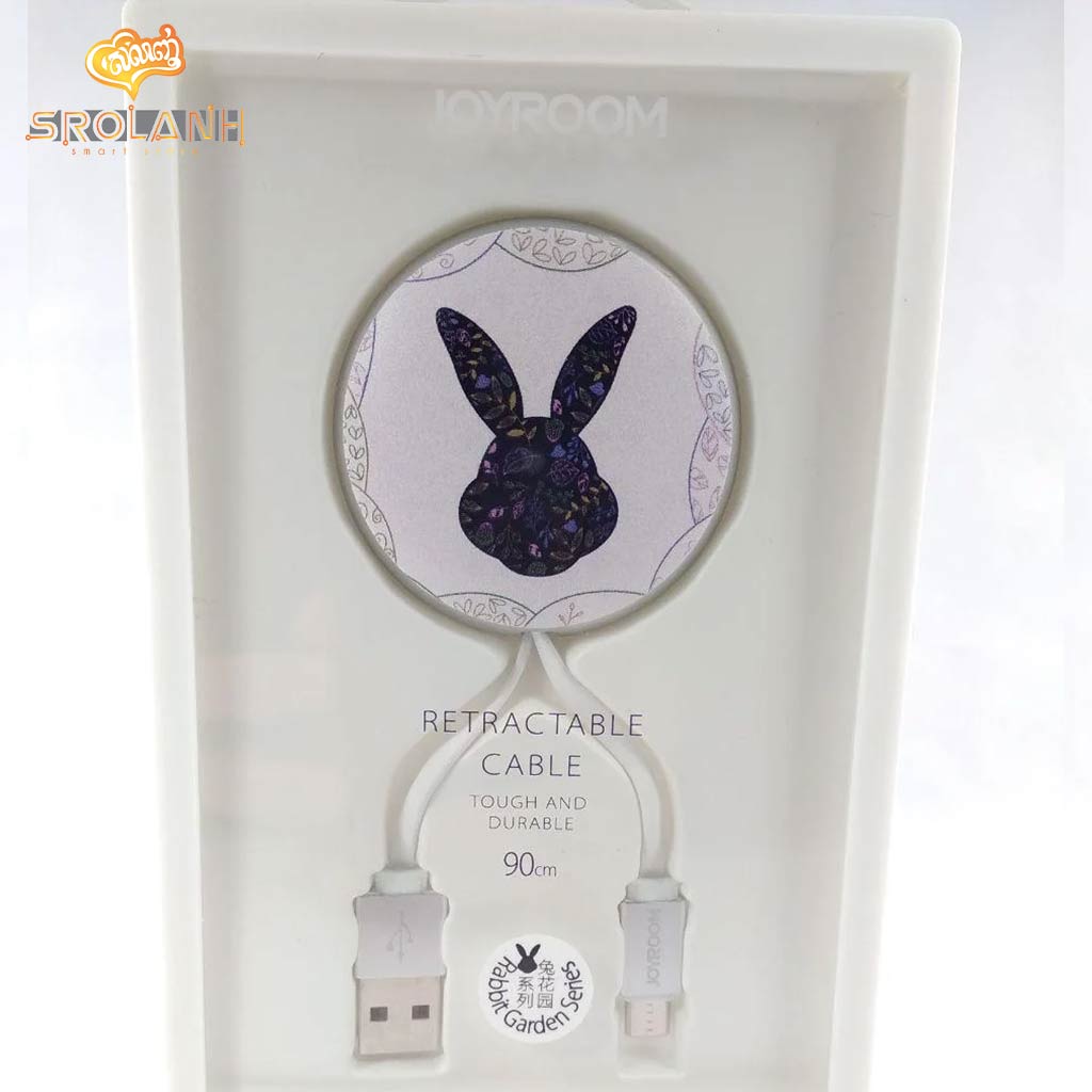 Joyroom Rabbit garden series retractable cable for micro PT-S01