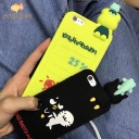 Cartoon Soft Case with lanyard Bad Badtz-Maru for Iphone 7/8