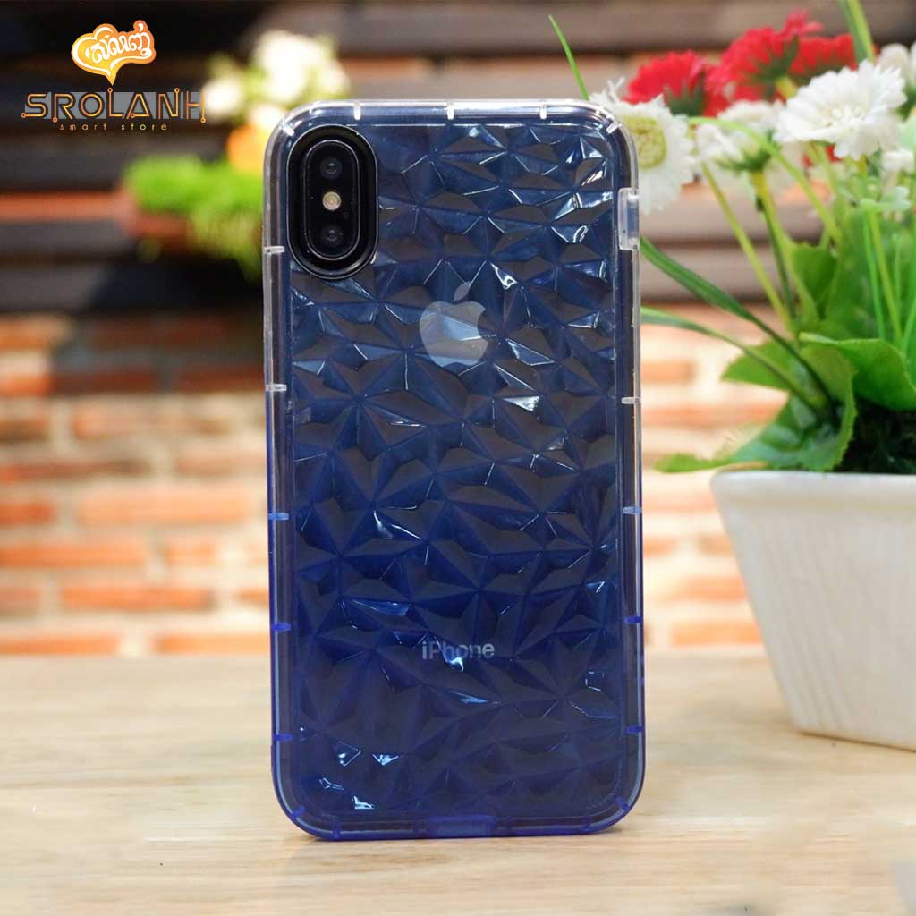 Fashion case crystal style with two color for iPhone XS Max