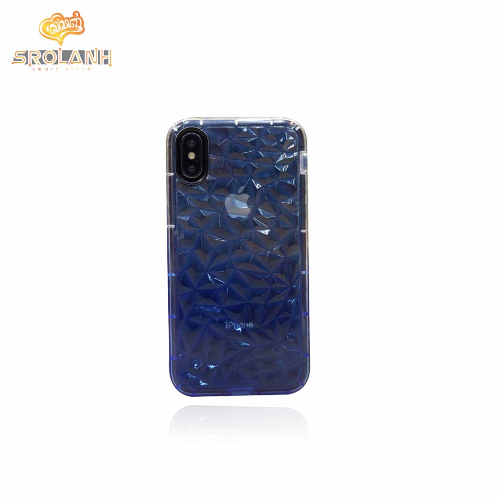 Fashion case crystal style with two color for iPhone XS Max