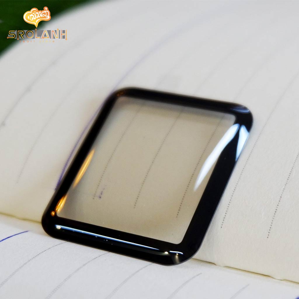 Curved surface full screen coverage for 42mm