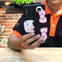 Gaming creative case with cartoon for iPhone X