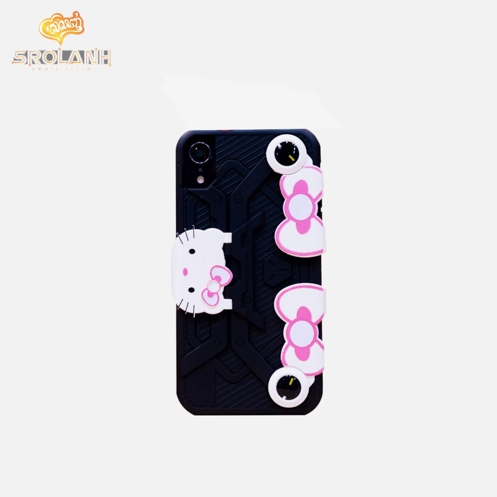 Gaming creative case with cartoon for iPhone XR