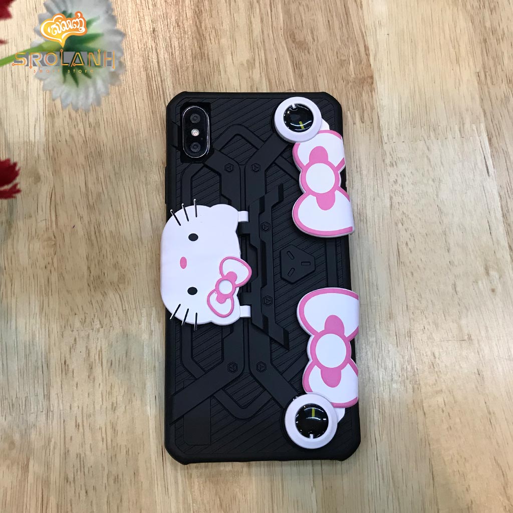 Gaming creative case with cartoon for iPhone XS Max