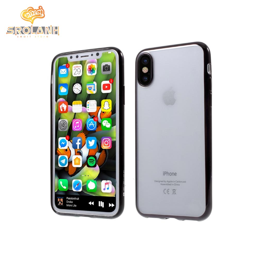 G-Case Plating TPU Series-RoseGLD For Iphone X