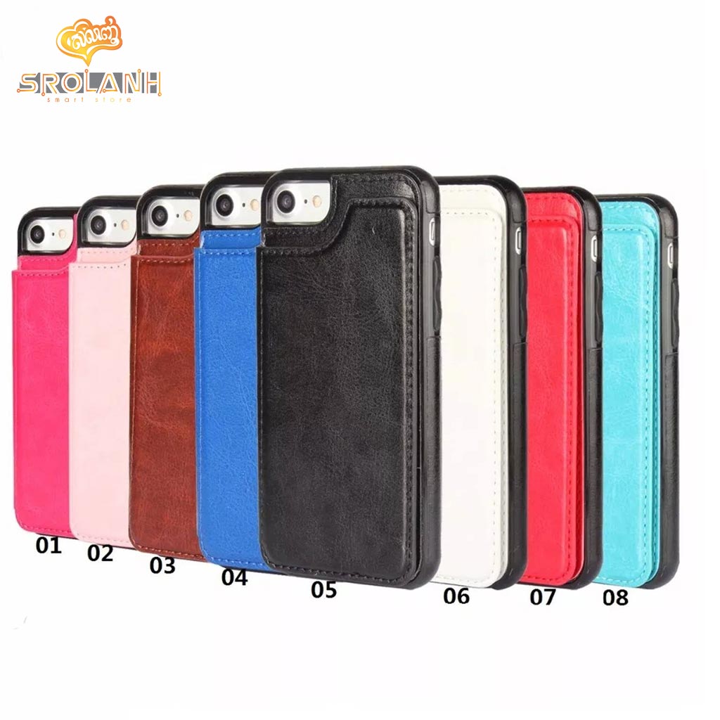 Fashion case with credit card for iPhone 6/6S Plus