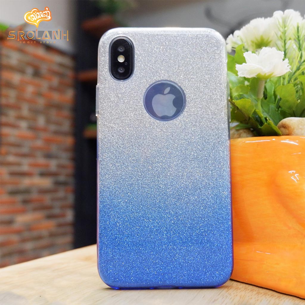 Fashion case two color for iPhone X