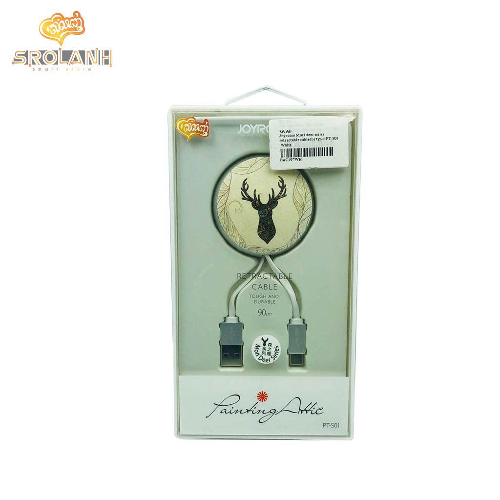 Joyroom Mori deer series retractable cable for typ-c PT-S01