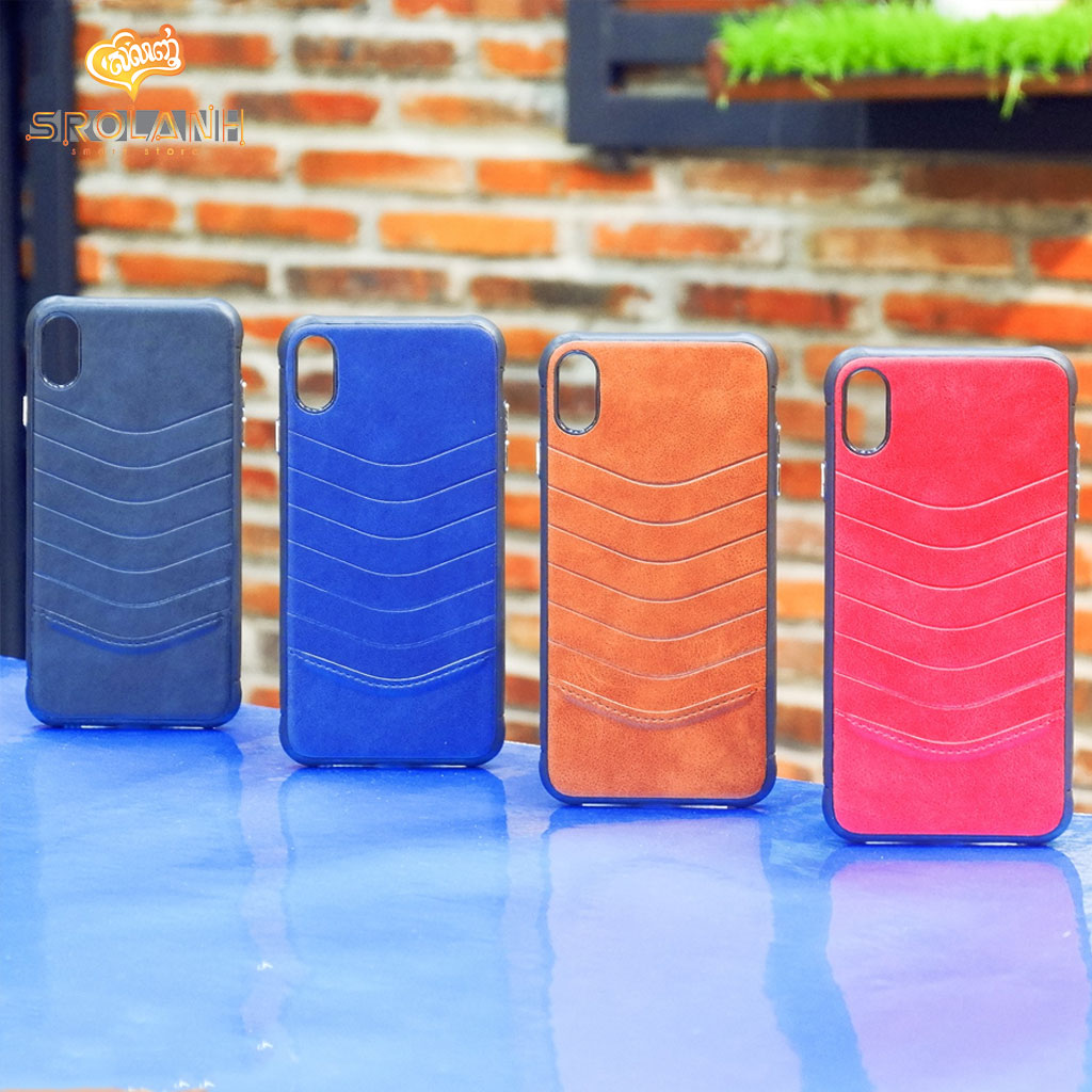 LIT The PU leather-LD case for iPhone X/XS LDCASE-S08