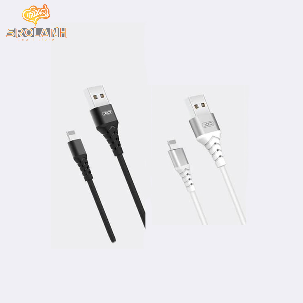 XO Aluminum Alloy Silica Gel USB Cable Lighting 1000mm NB129