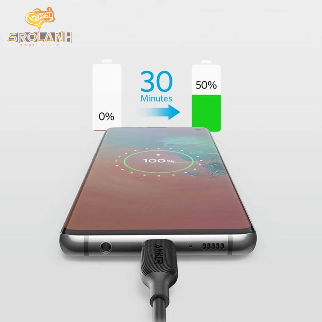 ANKER Power Line III USB-C to USB-C Cablel 3ft/0.9m