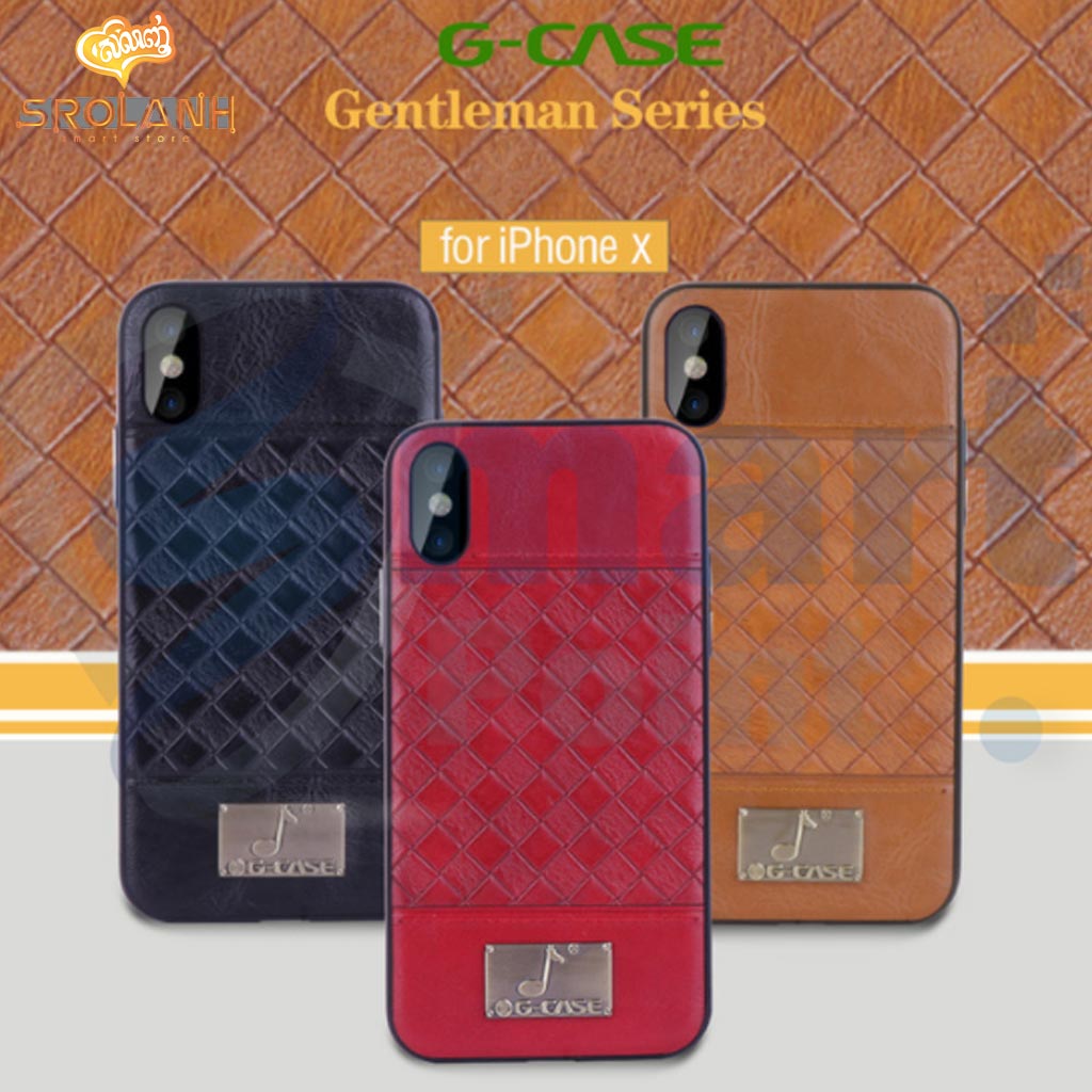 G-case gentleman series for iPhone X