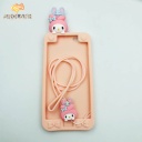 Cartoon Soft Case with lanyard My Melody for Iphone 6/6s plus