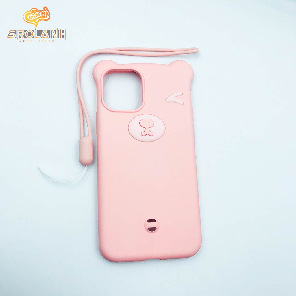 Fashion Silicone cartoon case for iPhone 11 Pro