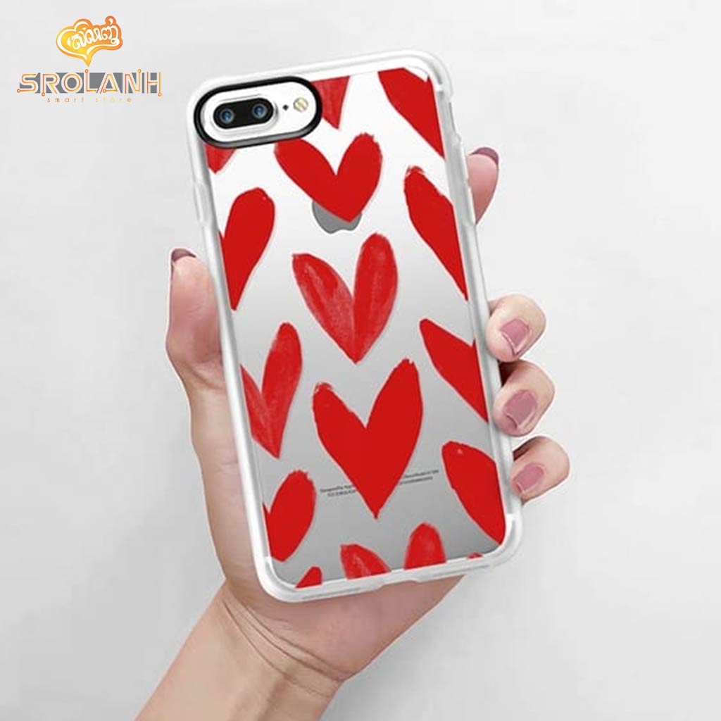 Classic case red heart for iphone7