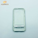 Crystal hybrid mental kickstand for iPhone 5