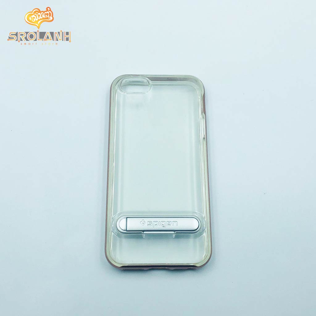 Crystal hybrid mental kickstand for iPhone 5