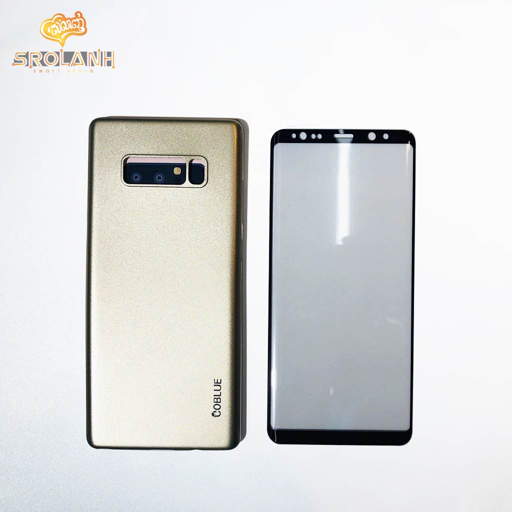 Coblue 360 glass & case 2 in 1 for Note8