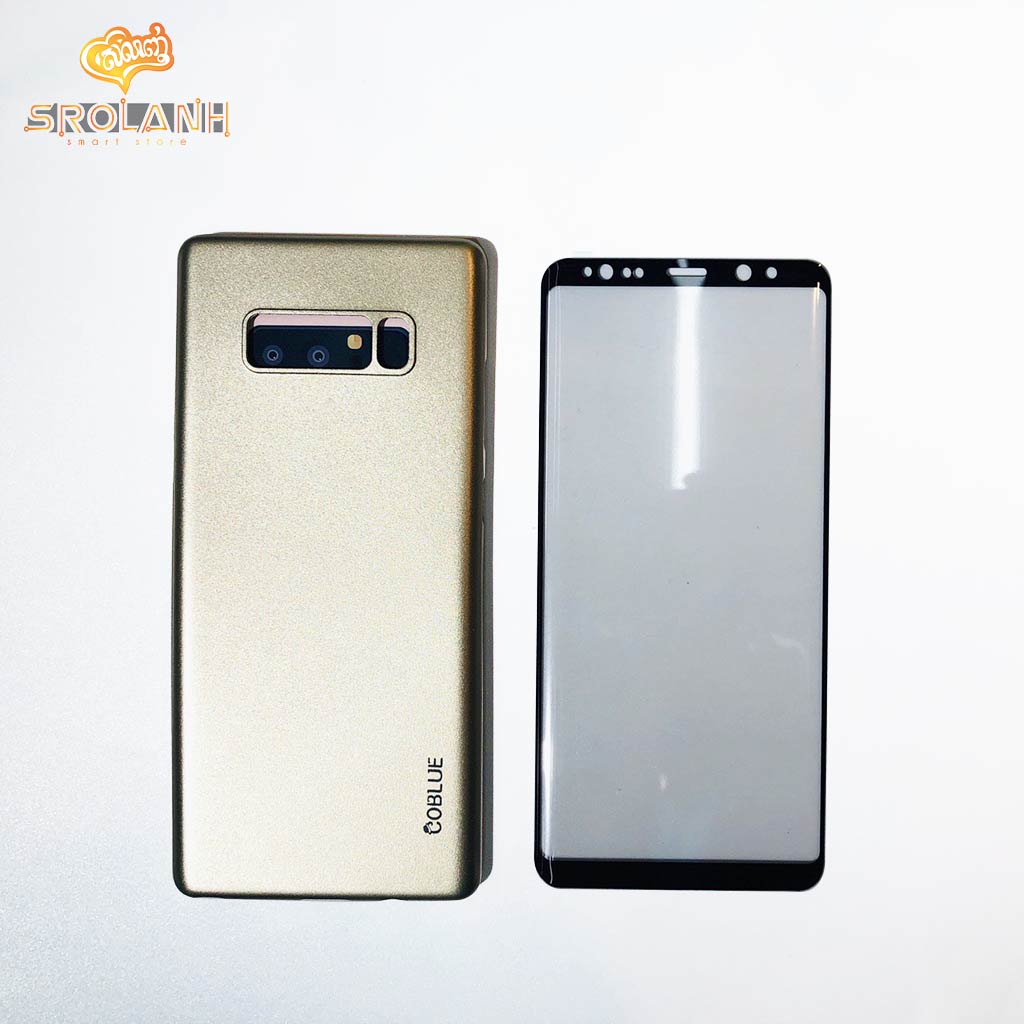 Coblue 360 glass &amp; case 2 in 1 for Note8