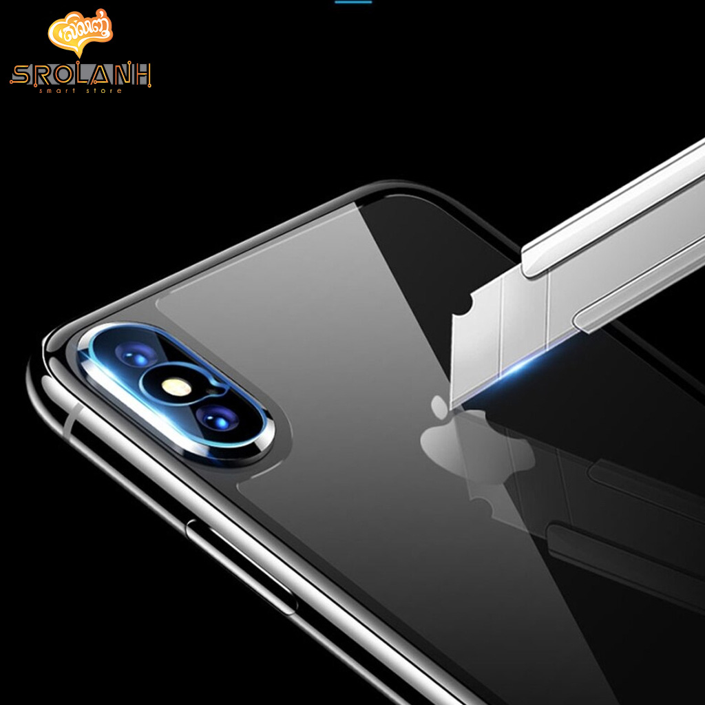 Totu Rhino family soft edge back cover With Camera tempered glass for iPhone XS Max (-005)