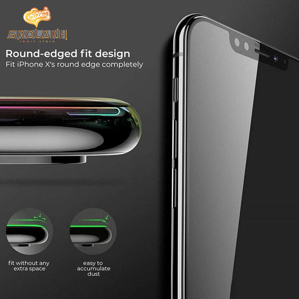 5D tempered glass edge to edge for iPhone XS Max