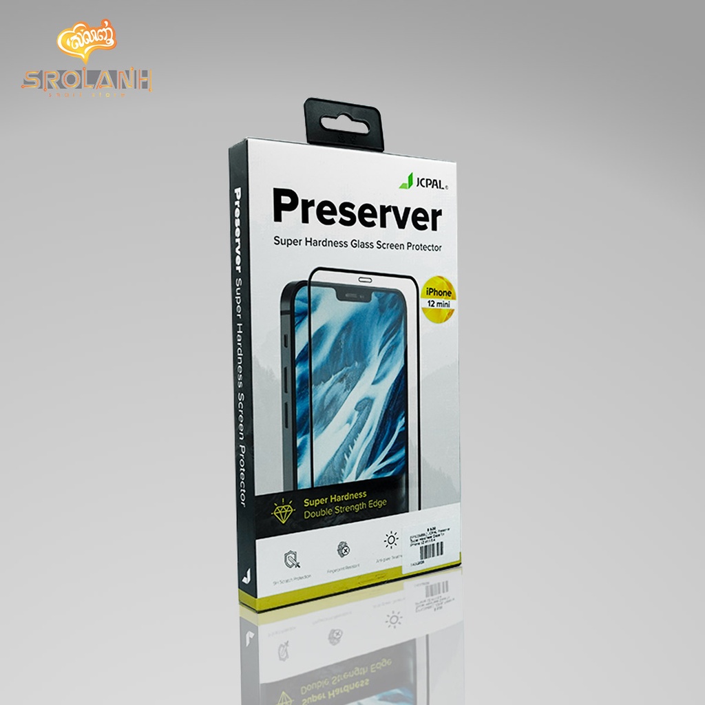 JCPAL Preserver Super Hardness Glass for iPhone 12 Mini 5.4