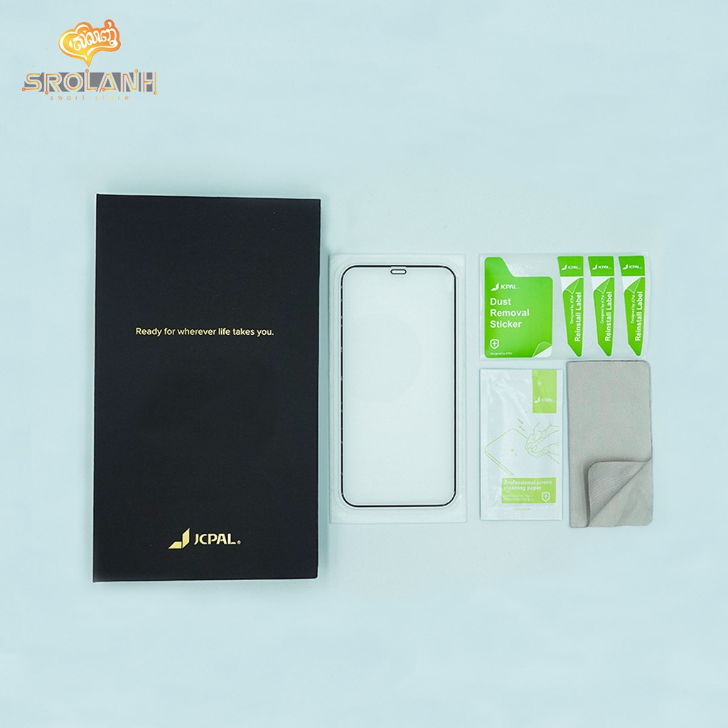 JCPAL Preserver Super Hardness Glass for iPhone 12/Pro 6.1
