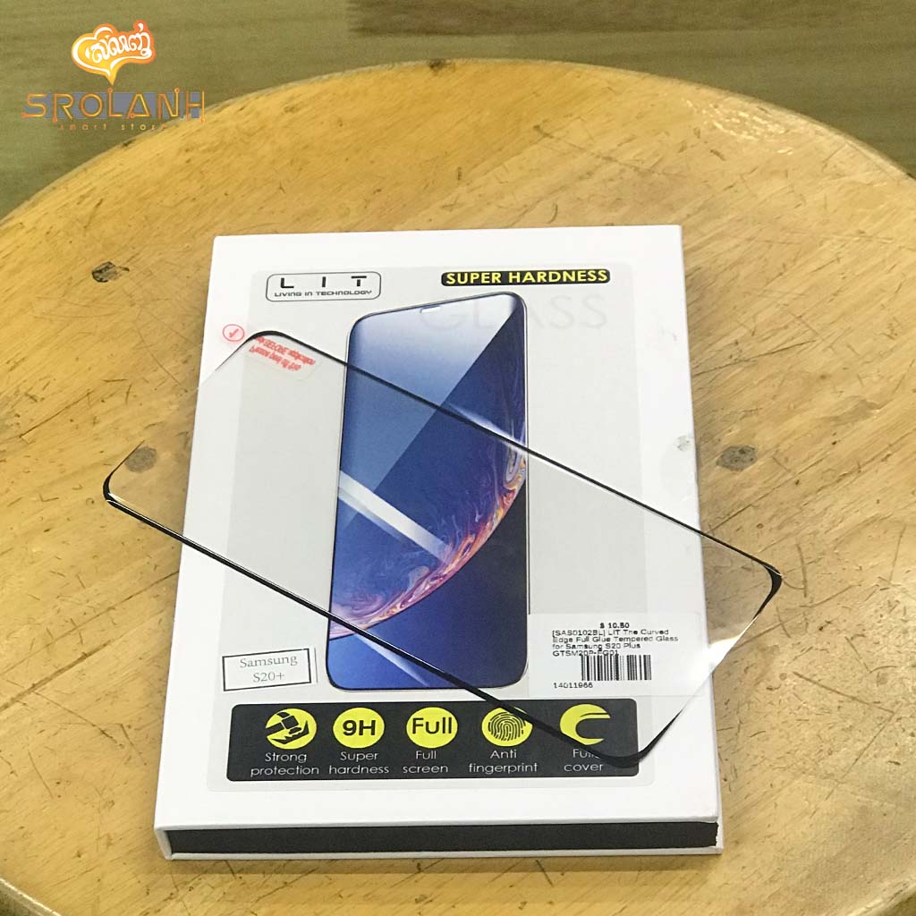 LIT The Curved Edge Full Glue Tempered Glass for Samsung S20 Plus GTSM20P-FG01