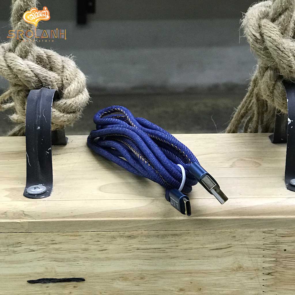 LIT Denim double L cable 2m DCCLB-T03 for type-c