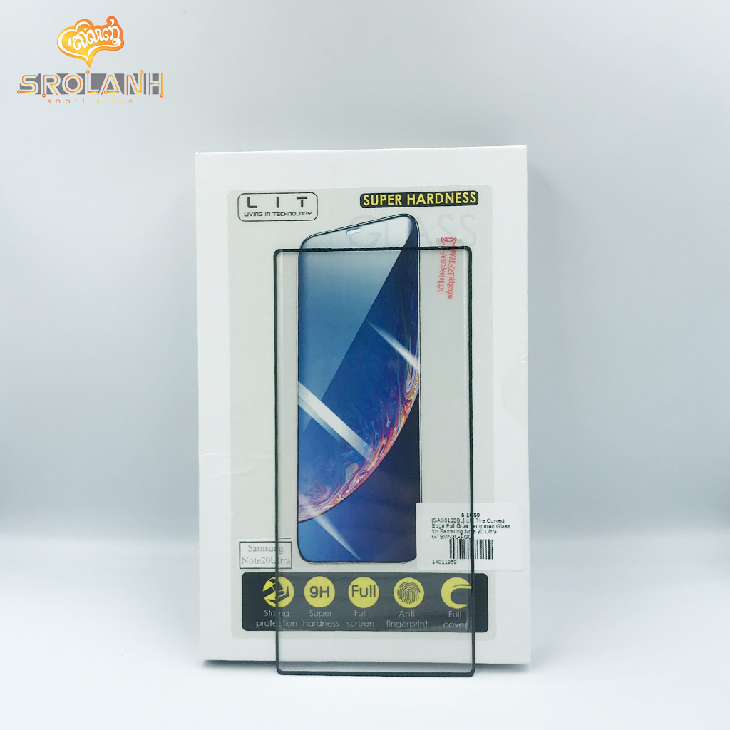 LIT The Curved Edge Full Glue Tempered Glass for Samsung Note 20 Ultra GTSMN2U-FG01