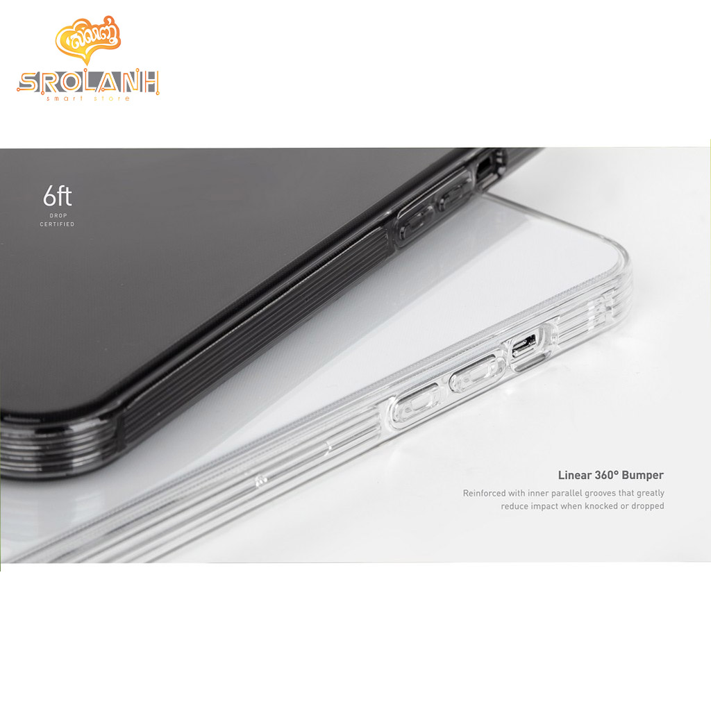 UNIQ Hybrid Air Fender Anti Microbial for iPhone 12/12 Pro 6.1