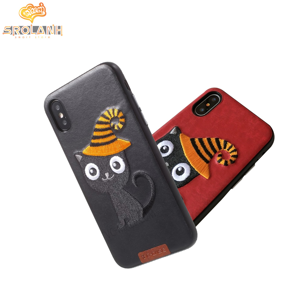 G-Case Cute Series(Cat)-BLK For Iphone X