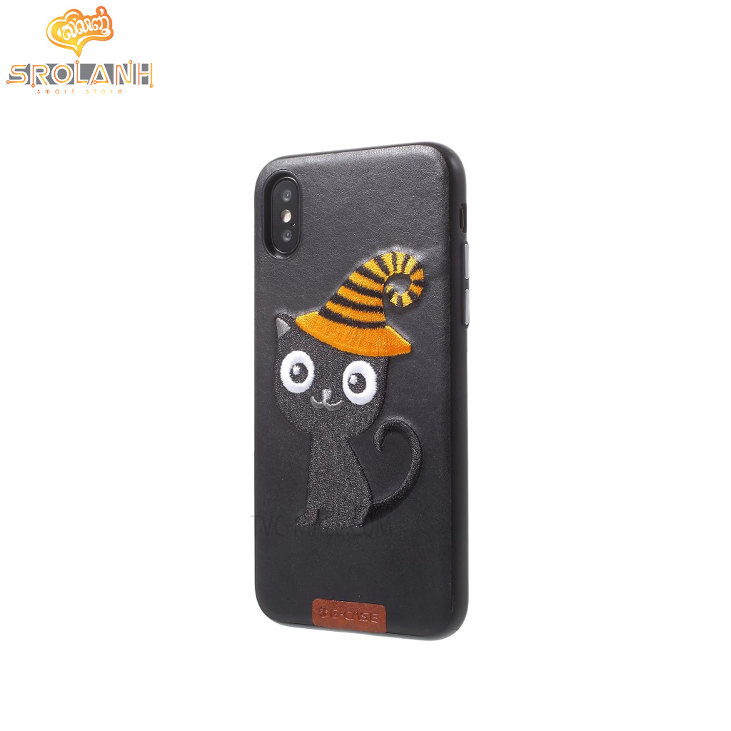 G-Case Cute Series(Cat)-BLK For Iphone X