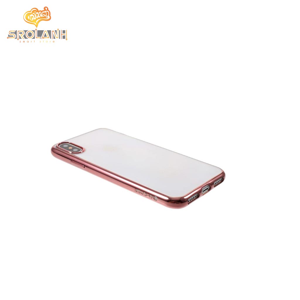G-Case Plating TPU Series-RoseGLD For Iphone X