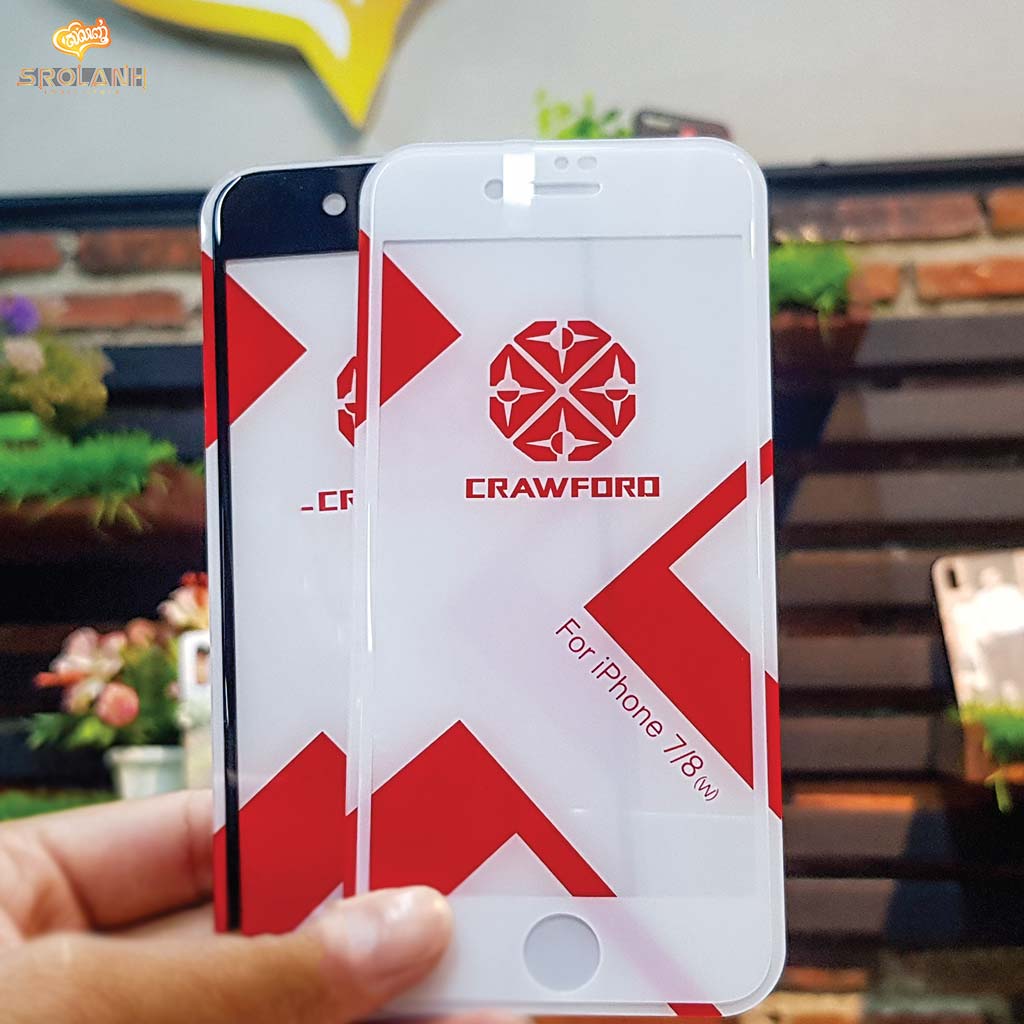 XO FC1 ( Arc edge+Full silk screen) glass for iPhone 7/8