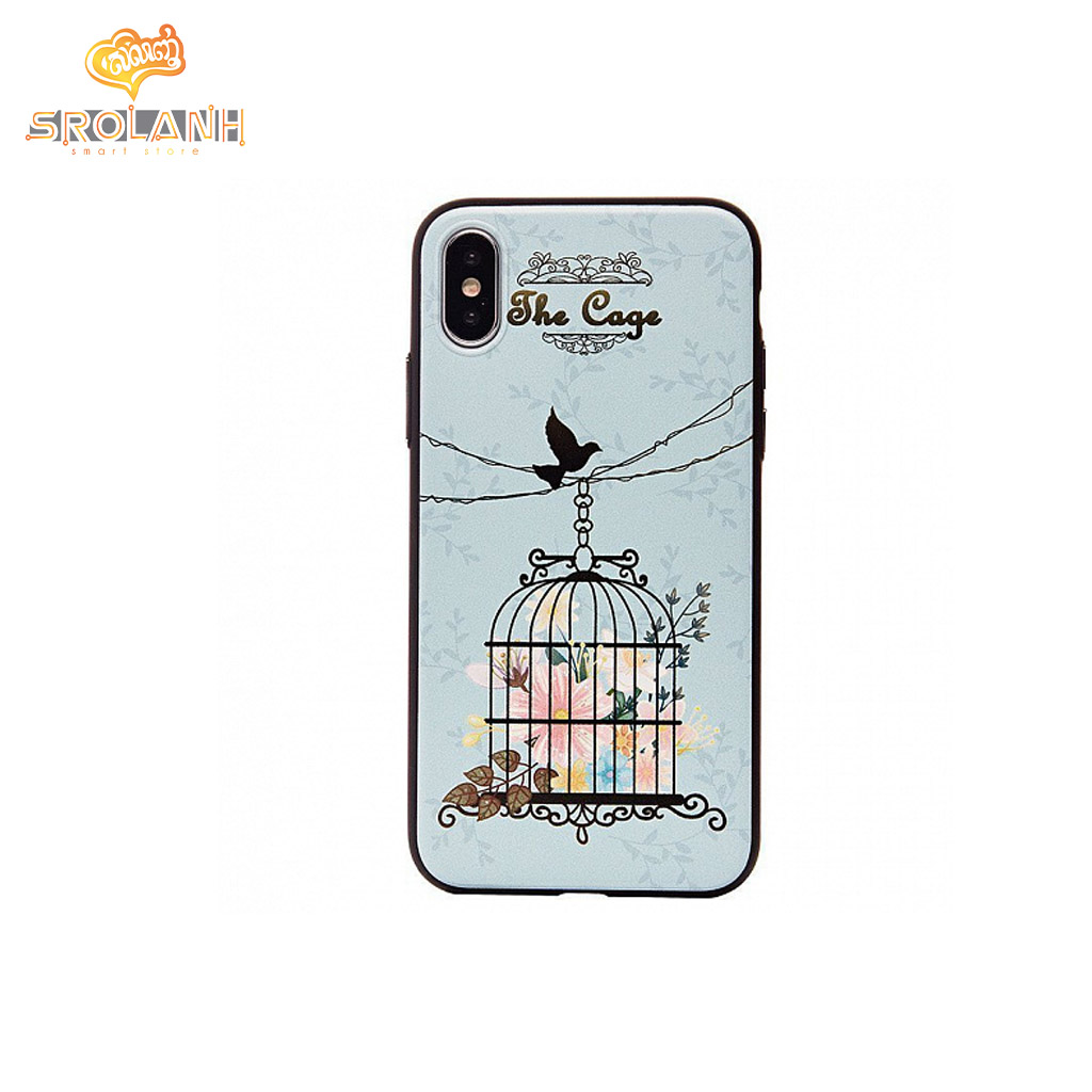 Joyroom Cage flowers series iPhone X PT-BP03