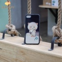 Phone case with stand cute ketty with back-holder for iphone 7