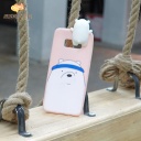 Super shock absorption case white head pig boy for S8