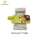 Super shock absorption case yellow cow for samsung S7 edge