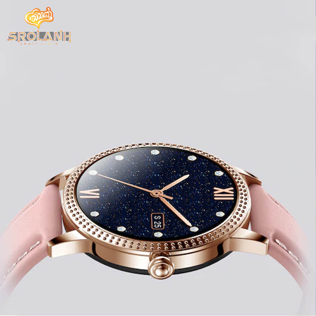 Smart Watch CF18P Leather Band