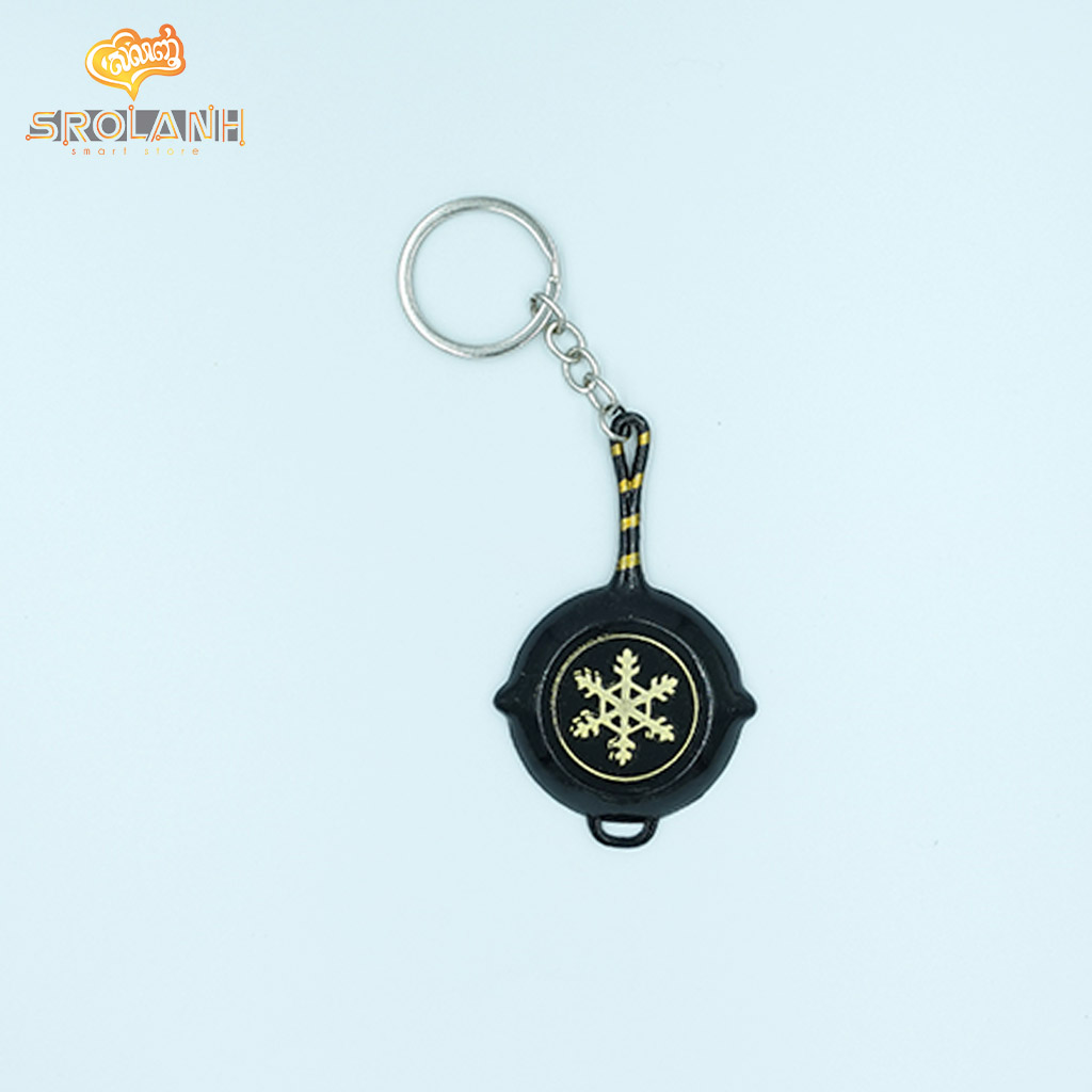 Keychain PUBG Pan with Snowflake