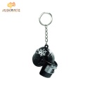 Keychain PUBG Helmet with Snowflake