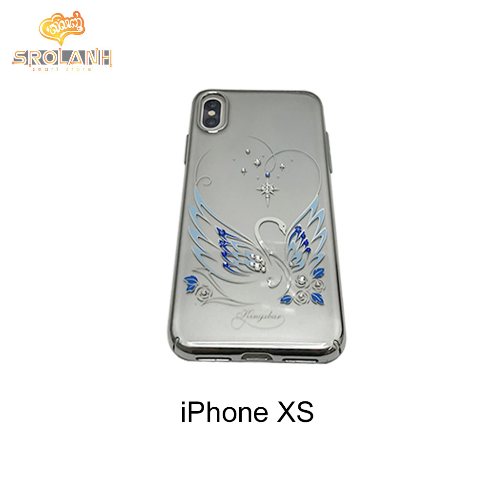 Kingxbar crystals from swarovski duck for iPhone XS-B03