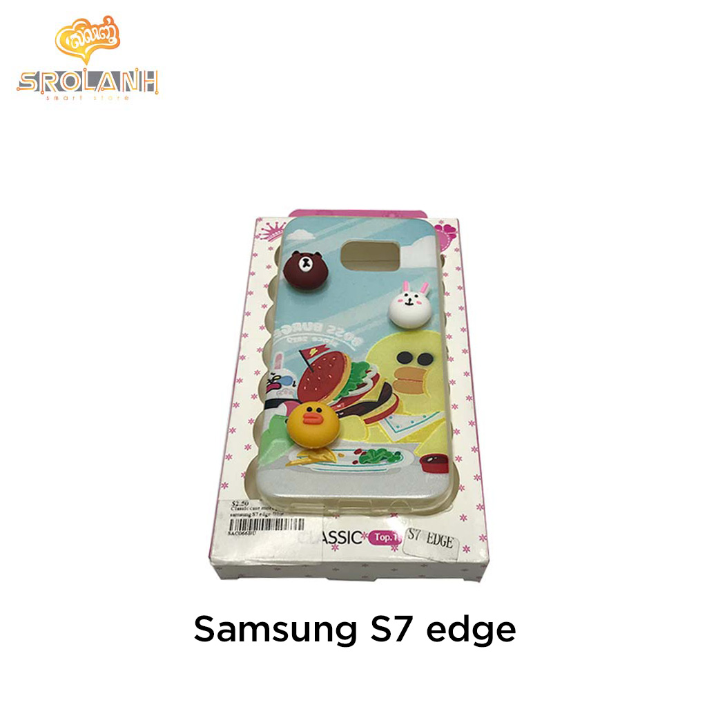 Classic case more pizza for samsung S7 edge