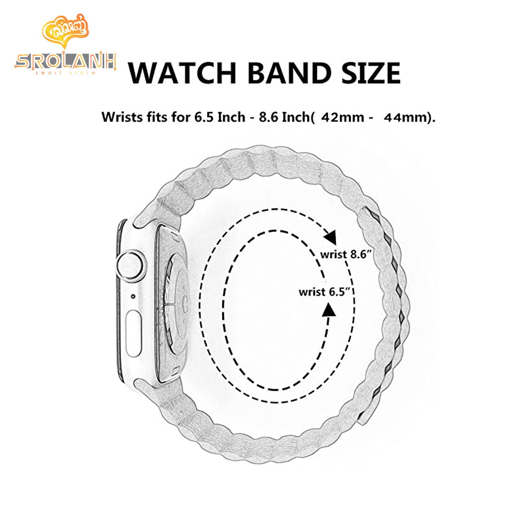 Silicone Watchband with Magnet S 42/44mm